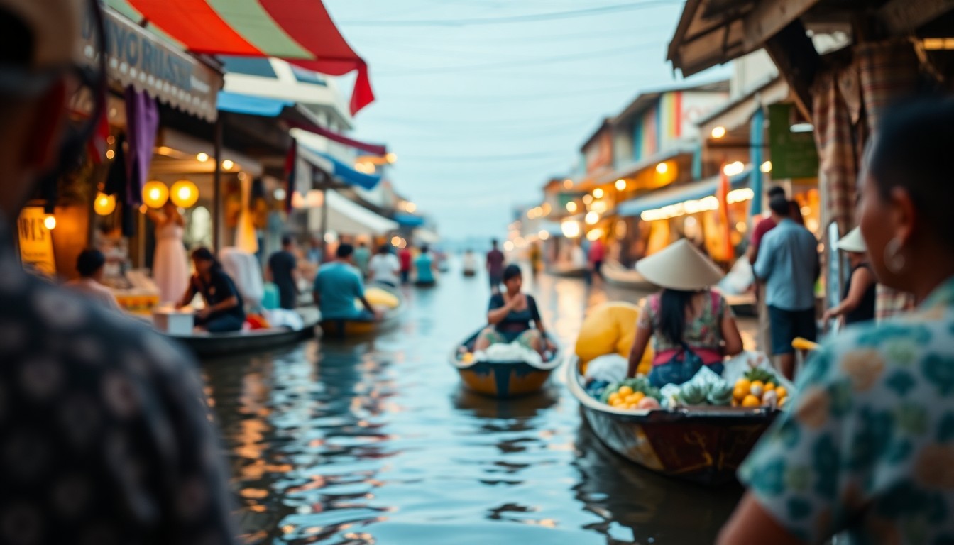 Plongée au Cœur des Marchés Thaïlandais  Gastronomie et Vie Locale