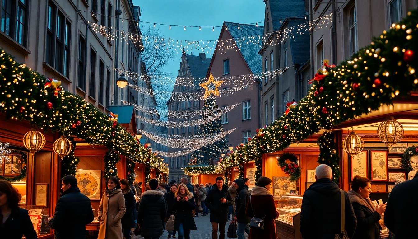Les charmants marchés de noël en Europe magie et gastronomie