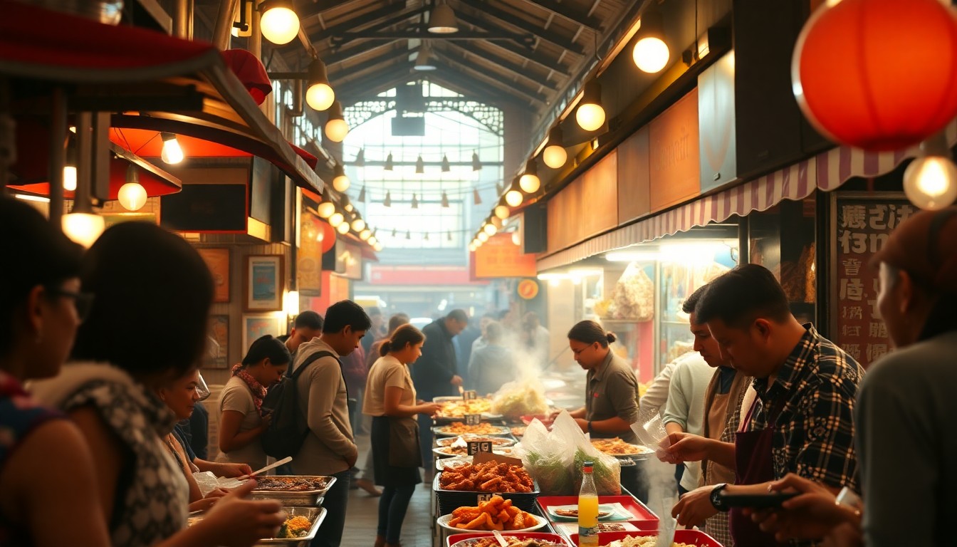 Marchés cachés et gastronomie locale