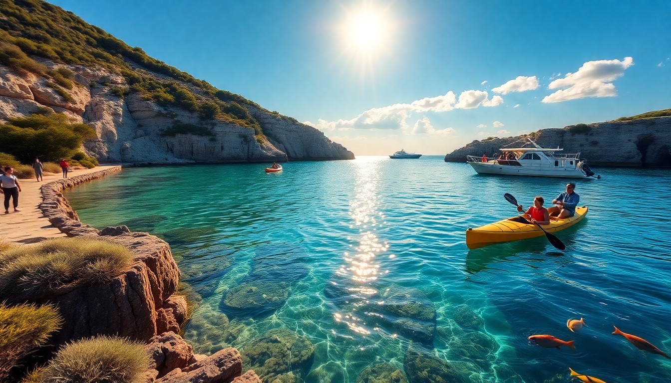 Nature et aventure douce randos, camí de cavalls, kayak, snorkeling et bateau