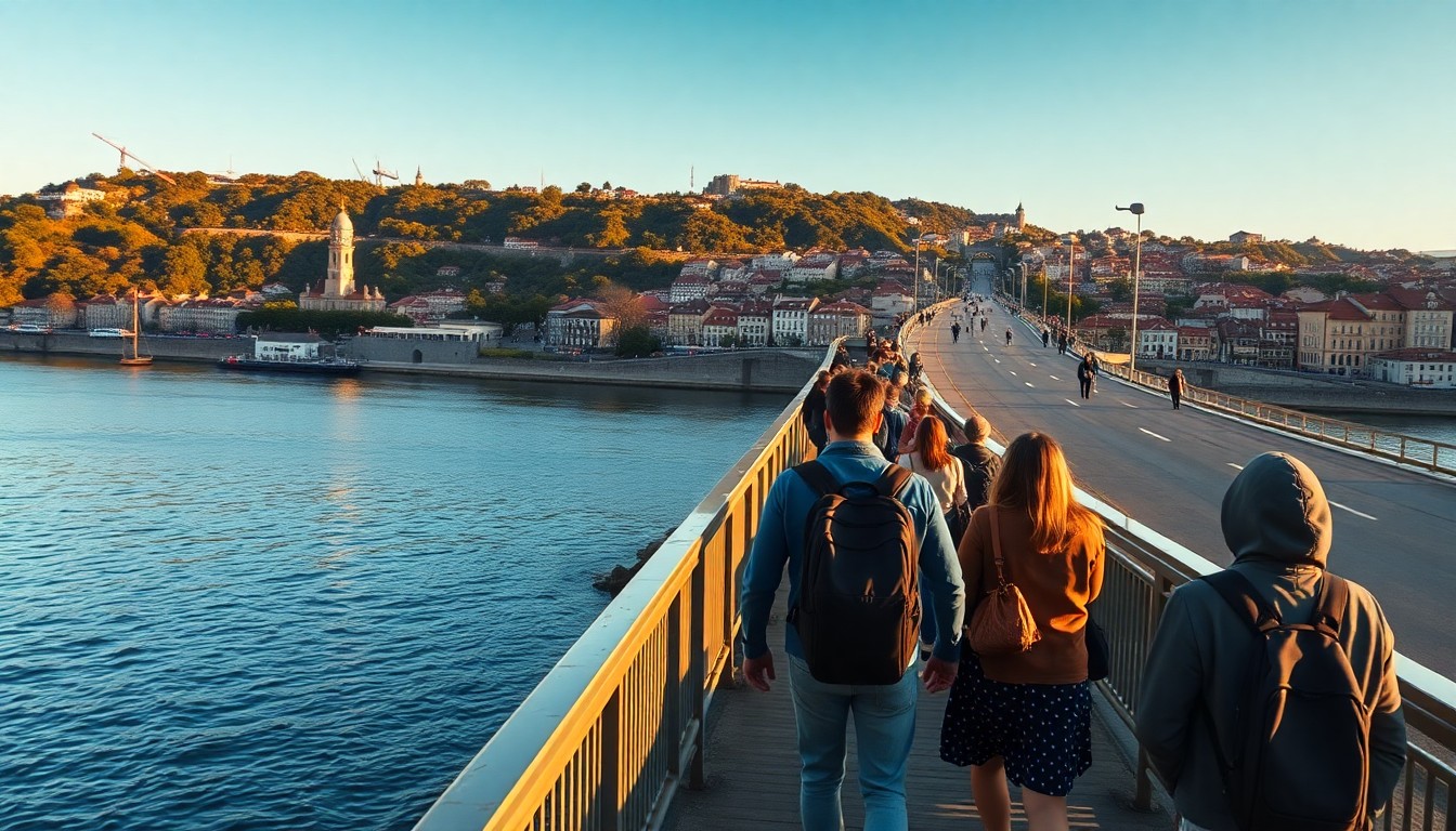 Traverser le pont dom luís i et croisière sur le douro