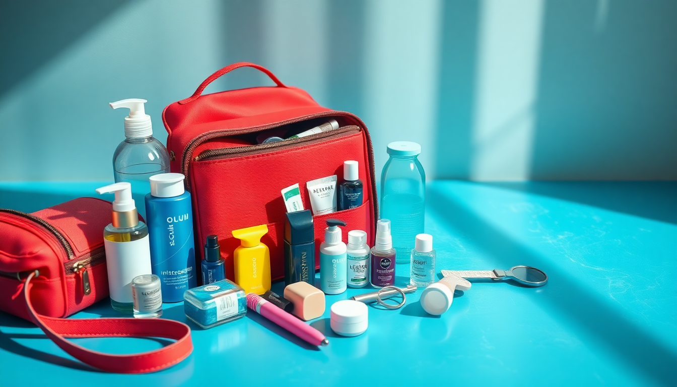 Trousse de toilette voyage 2025 : Types, conseils et tendances pratique