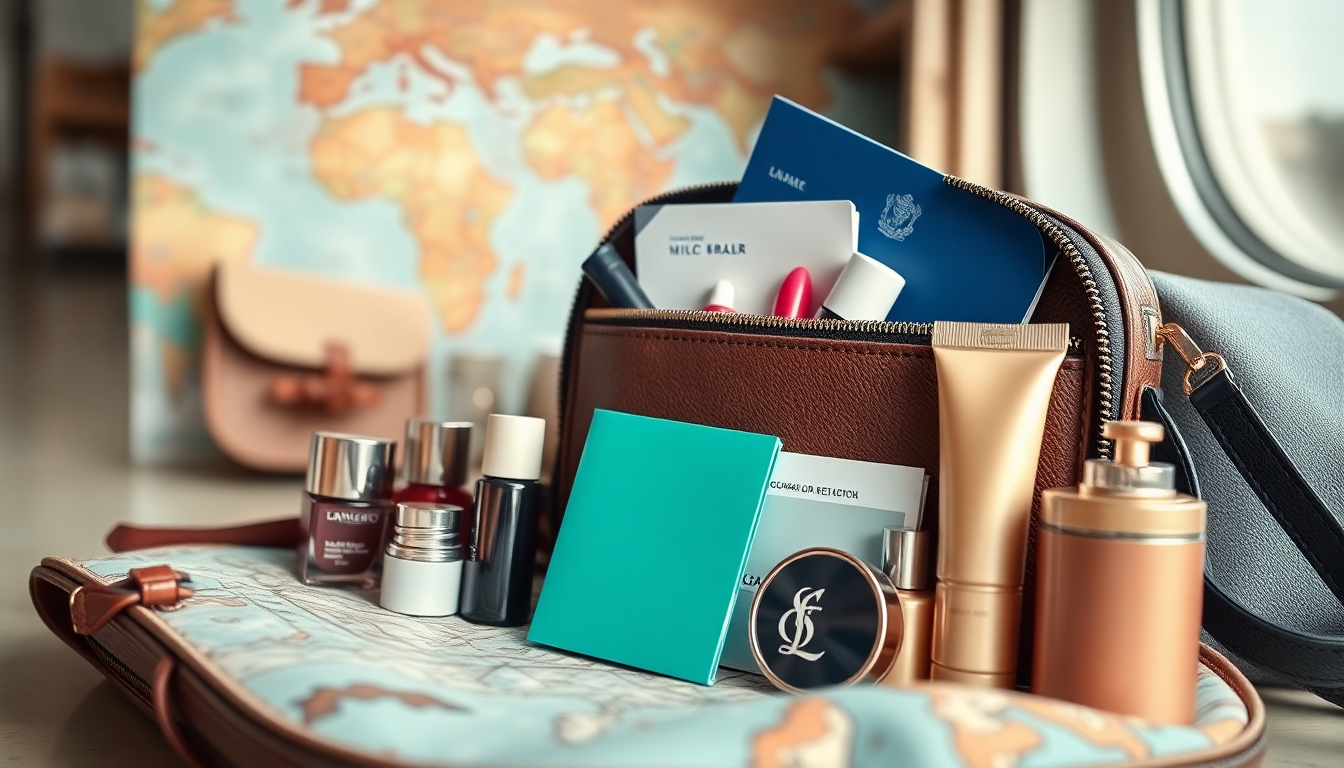 Trousse de voyage : l’indispensable pour organiser vos essentiels
