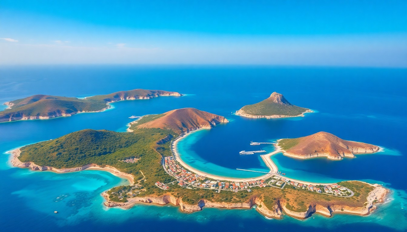 Un archipel, quatre îles et des ambiances très différentes