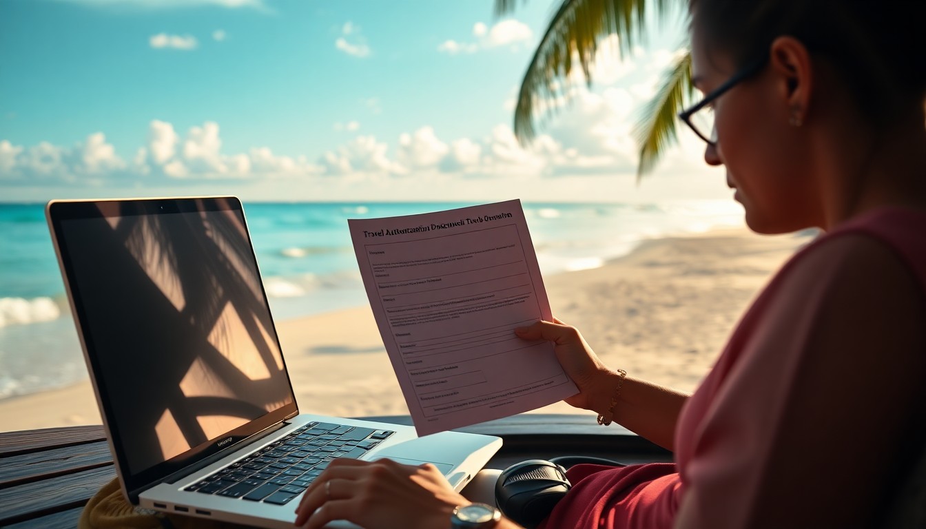 Comment compléter et modifier lautorisation de voyage e-ticket