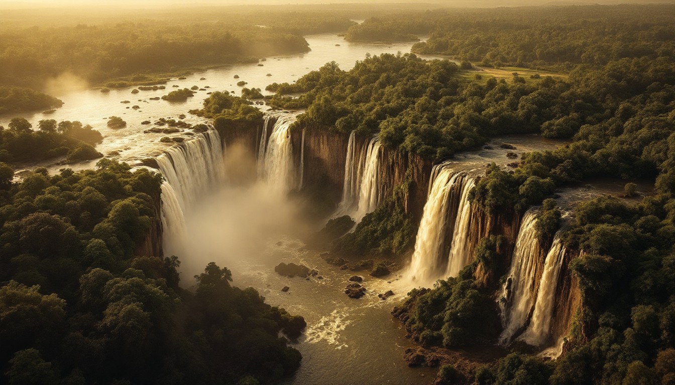 Où se situent les chutes dIguazú 