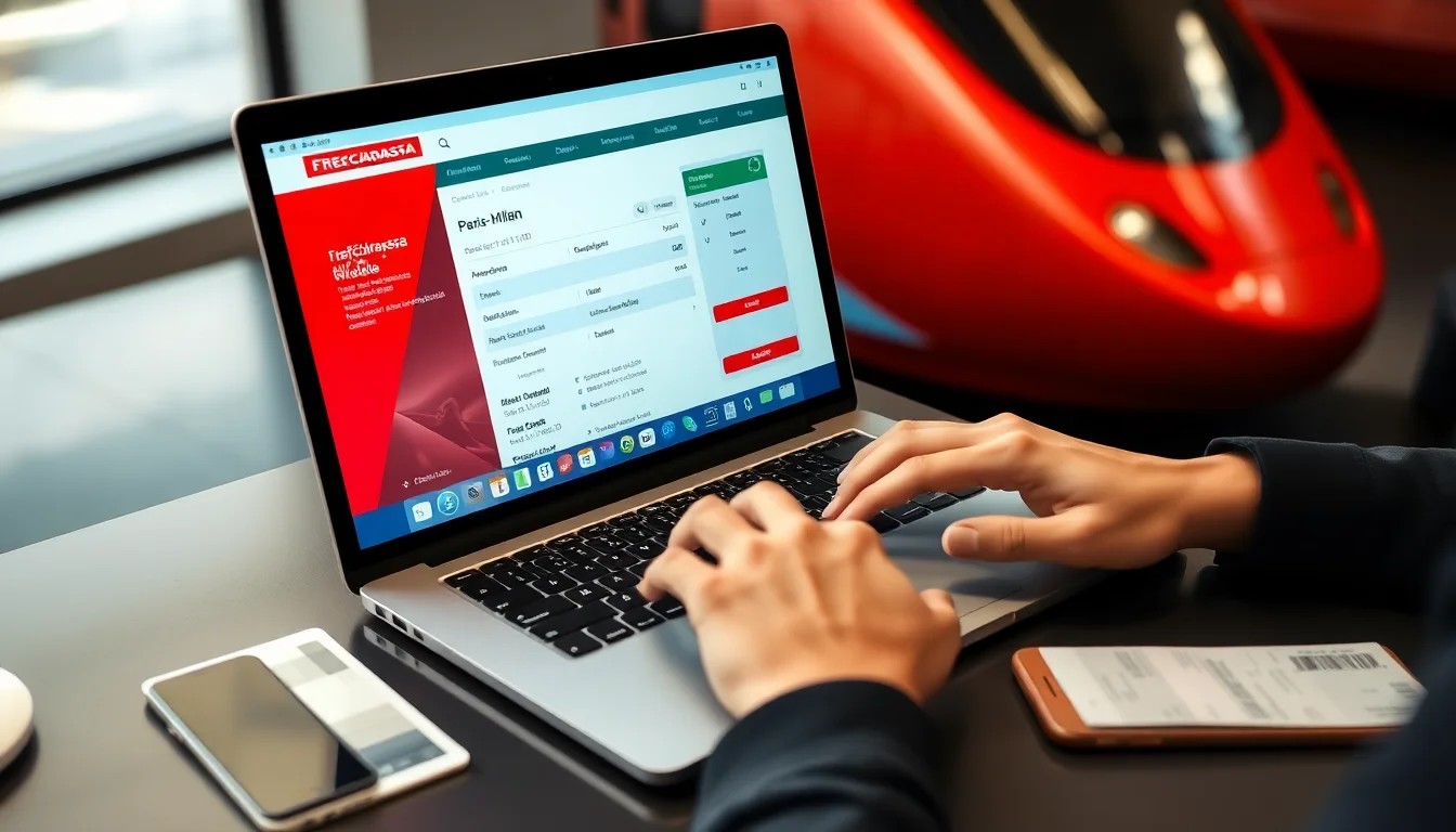 Comment réserver vos billets Frecciarossa Paris-Milan