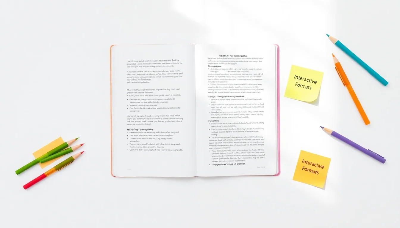 Quels formats et structures adopter pour engager les lecteurs