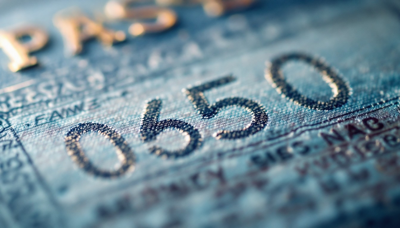 Structure et format du numéro de passeport français