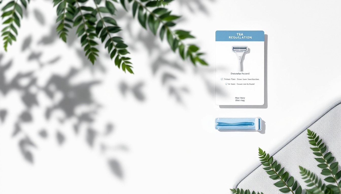 Peut-on prendre un rasoir en bagage cabine