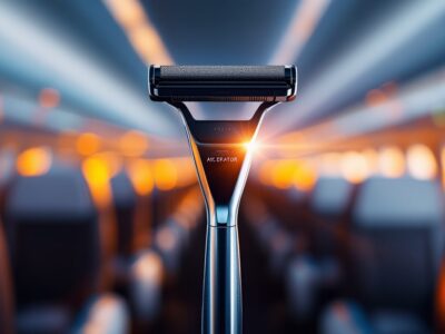 Rasoir en avion : guide complet des règles et conseils pour 2026