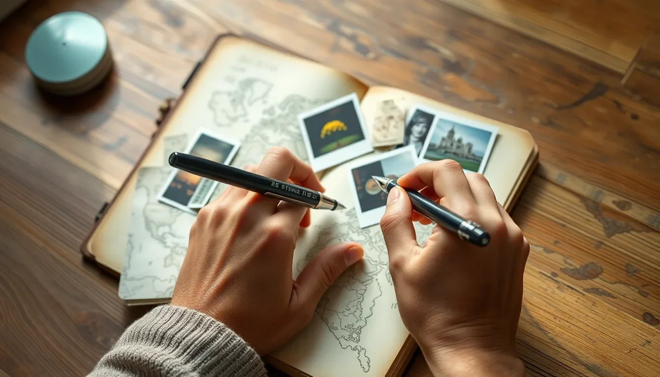 Comment alimenter son carnet pendant le voyage