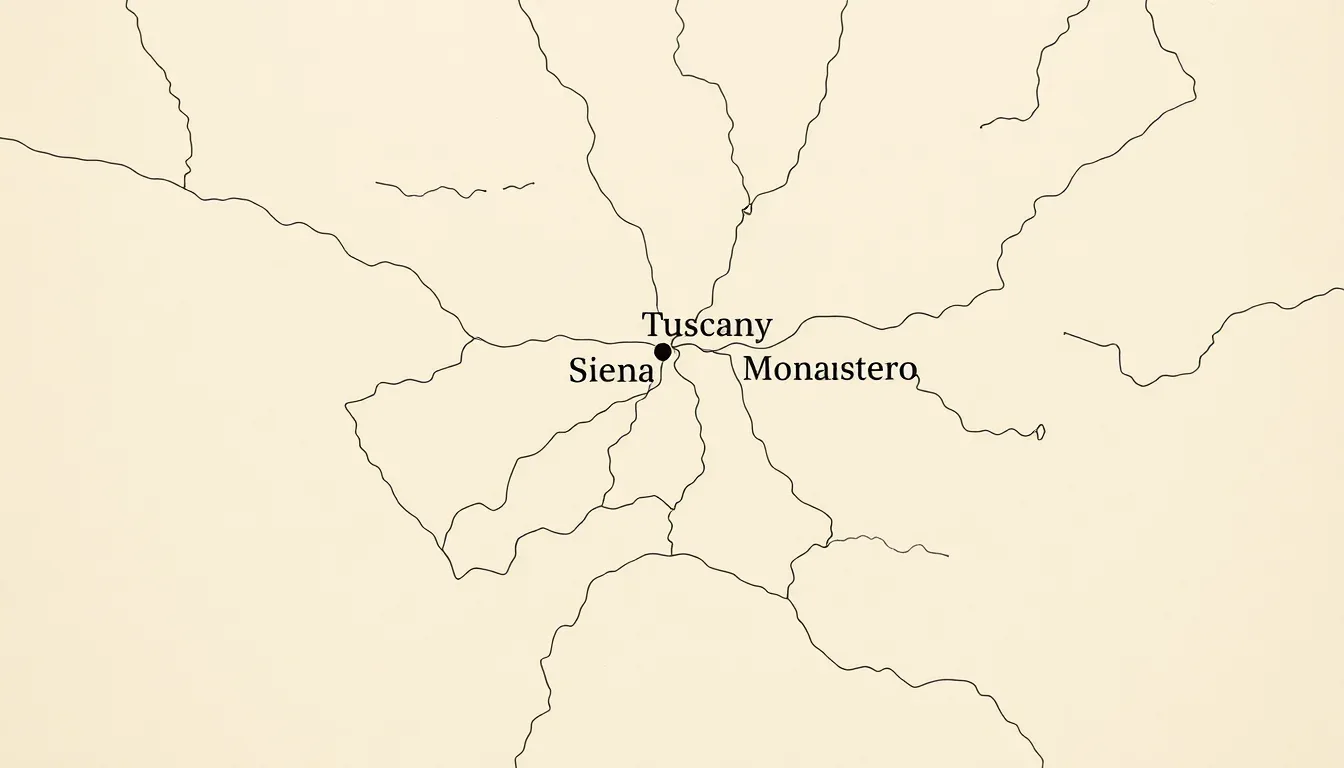 Comment se rendre à Castel Monastero et sy déplacer