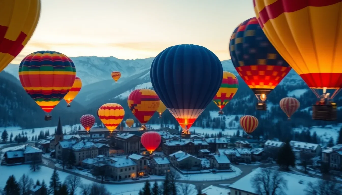 Pourquoi Château-dOex est la capitale mondiale de la montgolfière