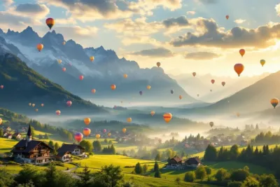 Château-d&rsquo;Oex Suisse : Guide complet pour explorer la capitale des montgolfières