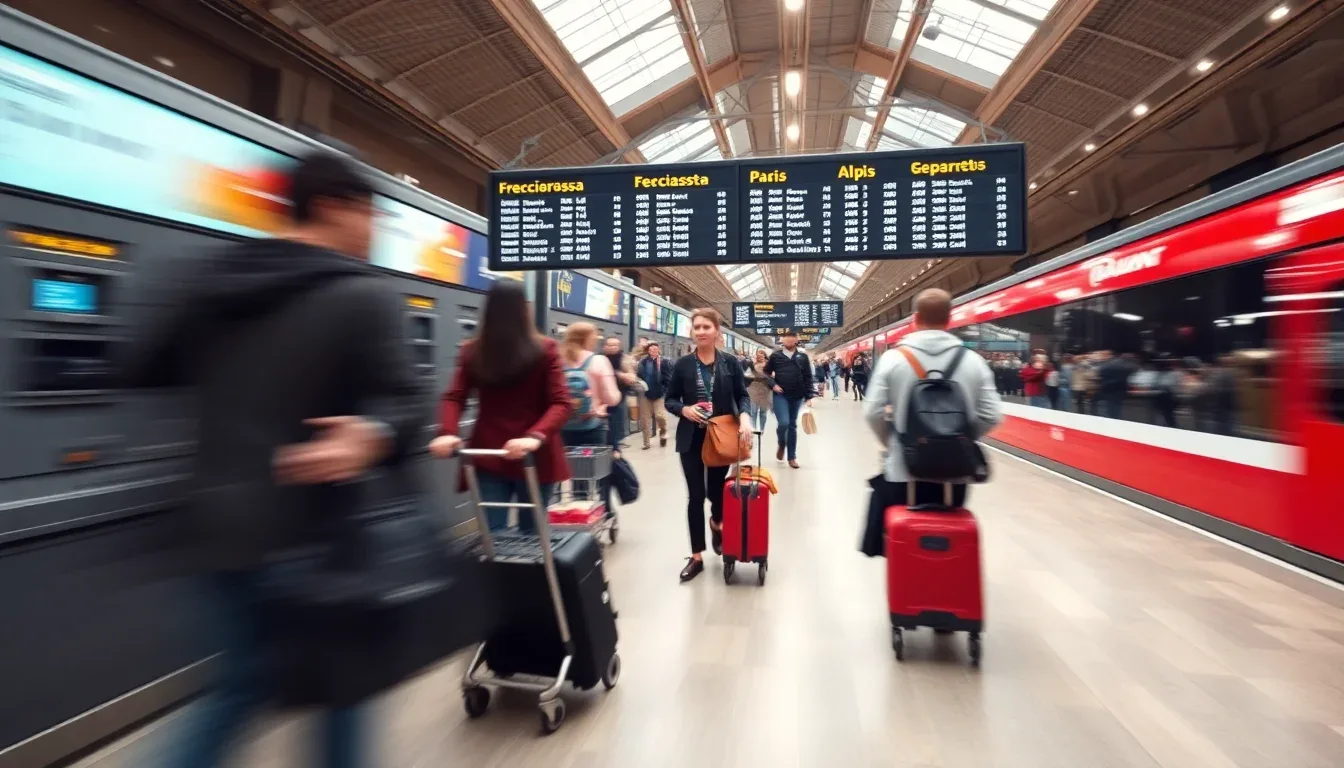 Préparer son voyage étape par étape aux gares