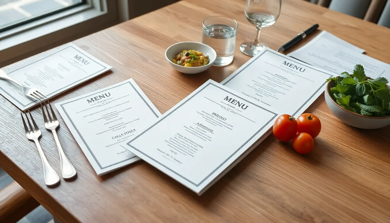 Quels sont les menus disponibles et comment optimiser son budget gastronomique