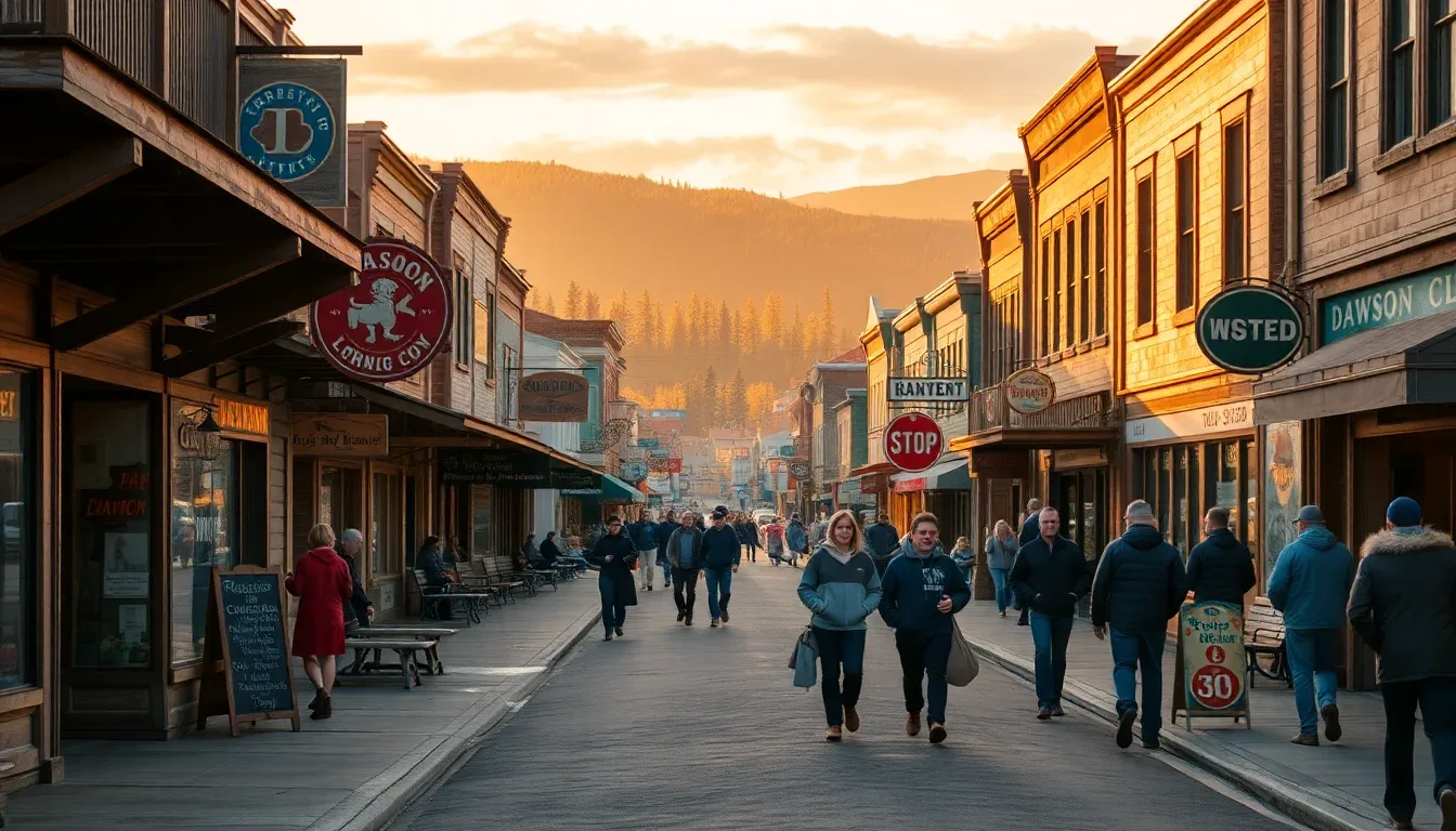 Vie quotidienne et culture contemporaine à Dawson