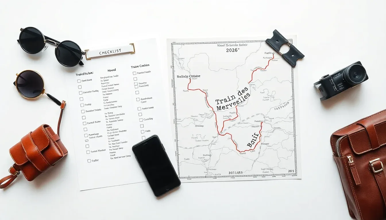 Planifiez votre voyage en train des merveilles checklist 2026 inspirée de 2021