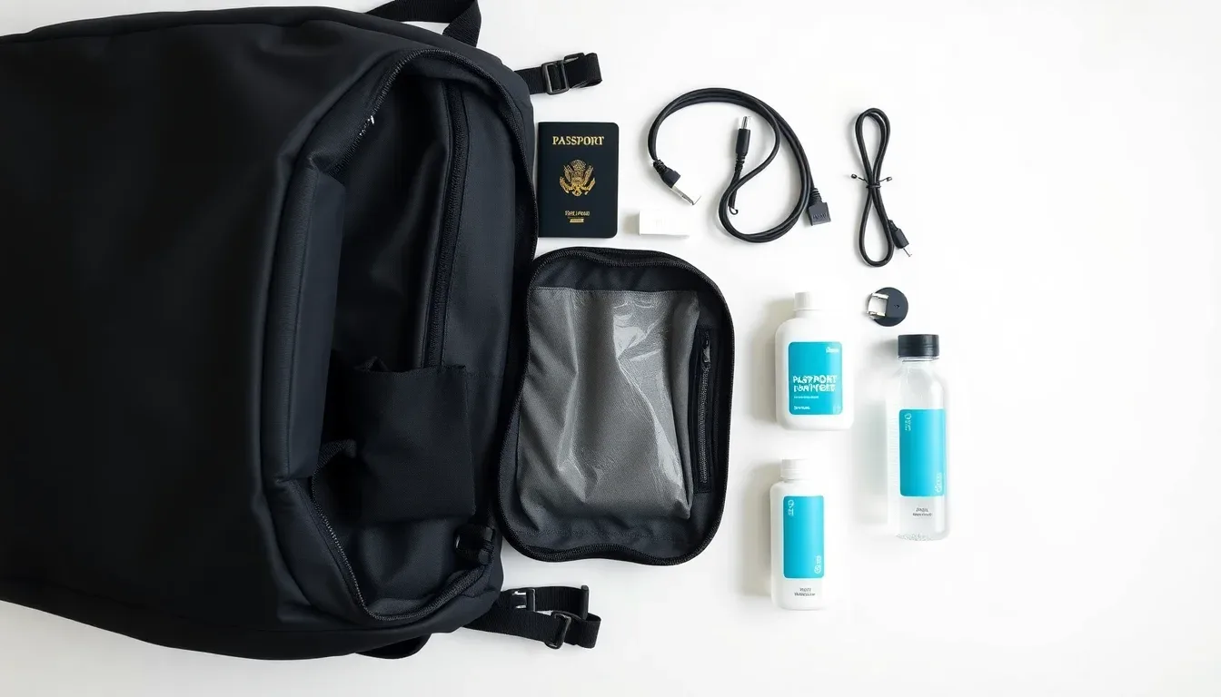 Que mettre dans son sac à dos avion pour un voyage optimisé 